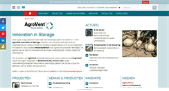 Desktop Screenshot of agrovent.nl
